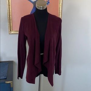 INC Faux Suede Jacket
